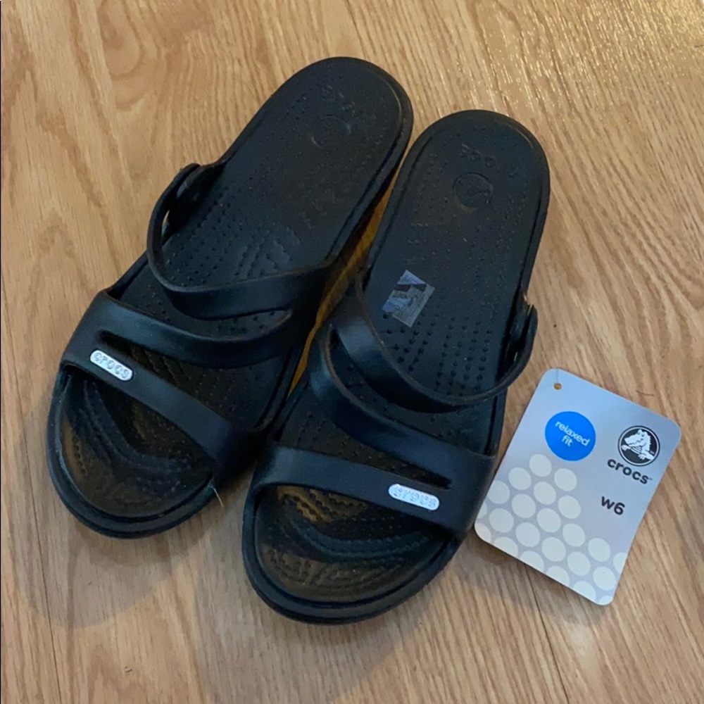Crocs Patricia Women 6W Black